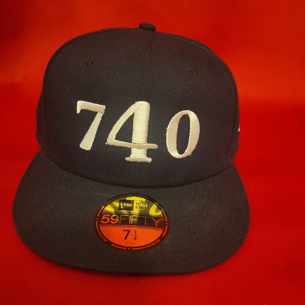 New Era Navy Blue 740 Cap